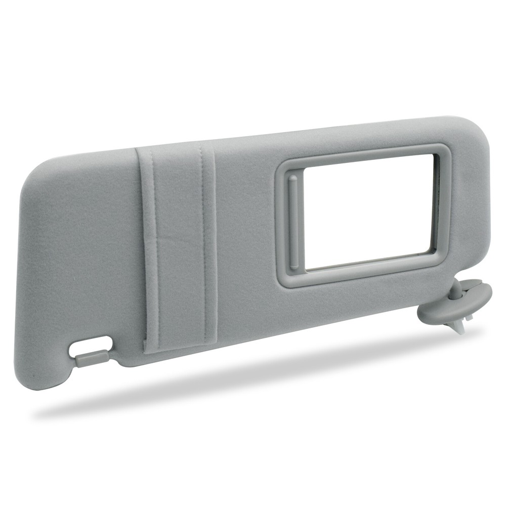 FOR TOYOTA VENZA 2009-2016 LEFT DRIVER SIDE SUN VISOR MIRROR SUNSHIELD GRAY