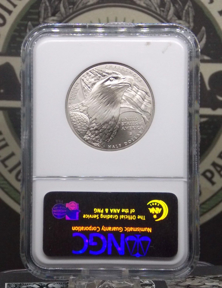 2008 "S" Commemorative *BALD EAGLE* Half Dollar 50c NGC MS70 #261 ECC&C, Inc.