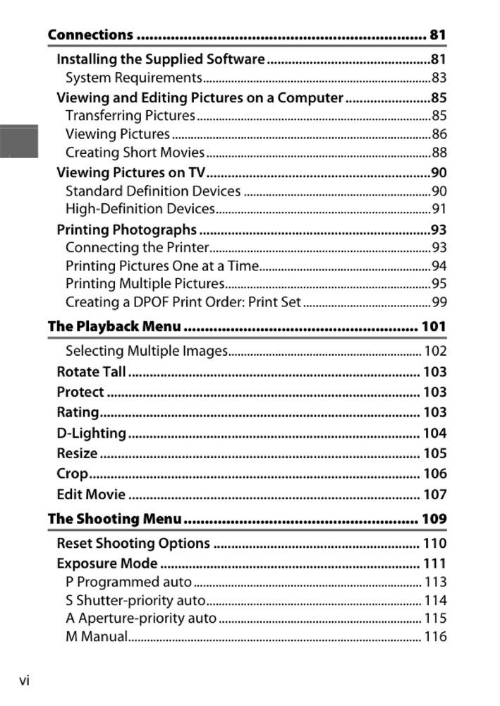 Nikon 1 V1 — User Reference Manual Guide — 231 Pages — Printed & Bound in USA