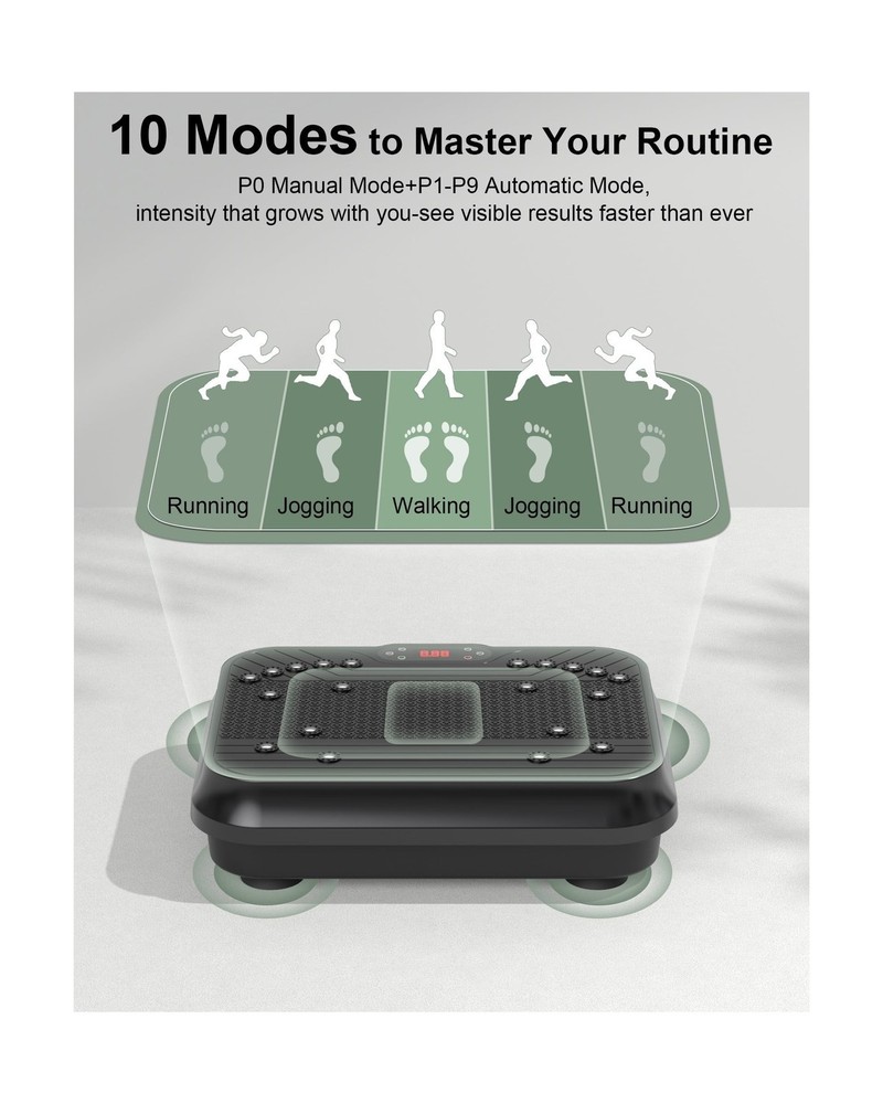 Vibration Plate Exercise Machine, Shake Plate, Vibration Plate for Lymphatic ...