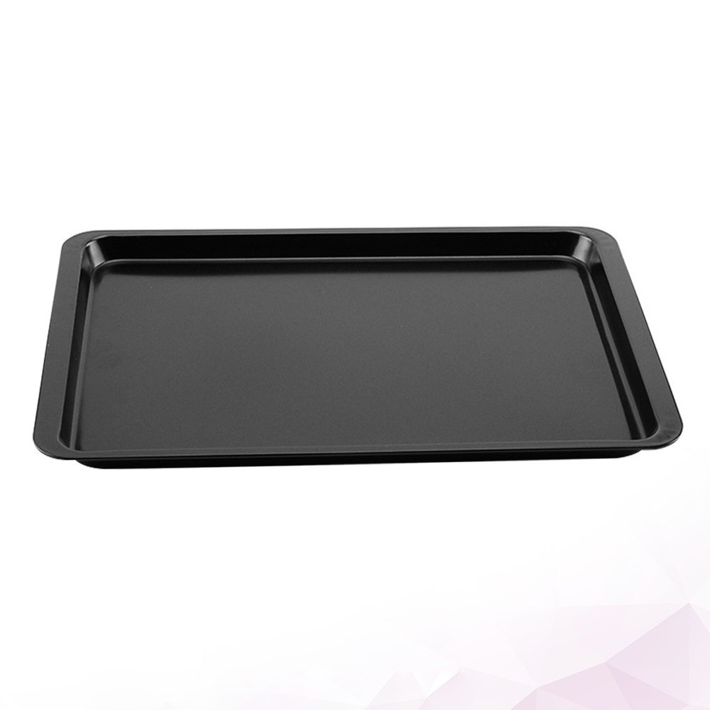 Rectangular Carbon Steel BBQ Cooking Plate Non Stick Pizza Bakeware Tray