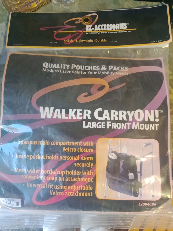 WALKER CARRY ON LARGE FRONT MOUNT By: EZ-Accessories✓