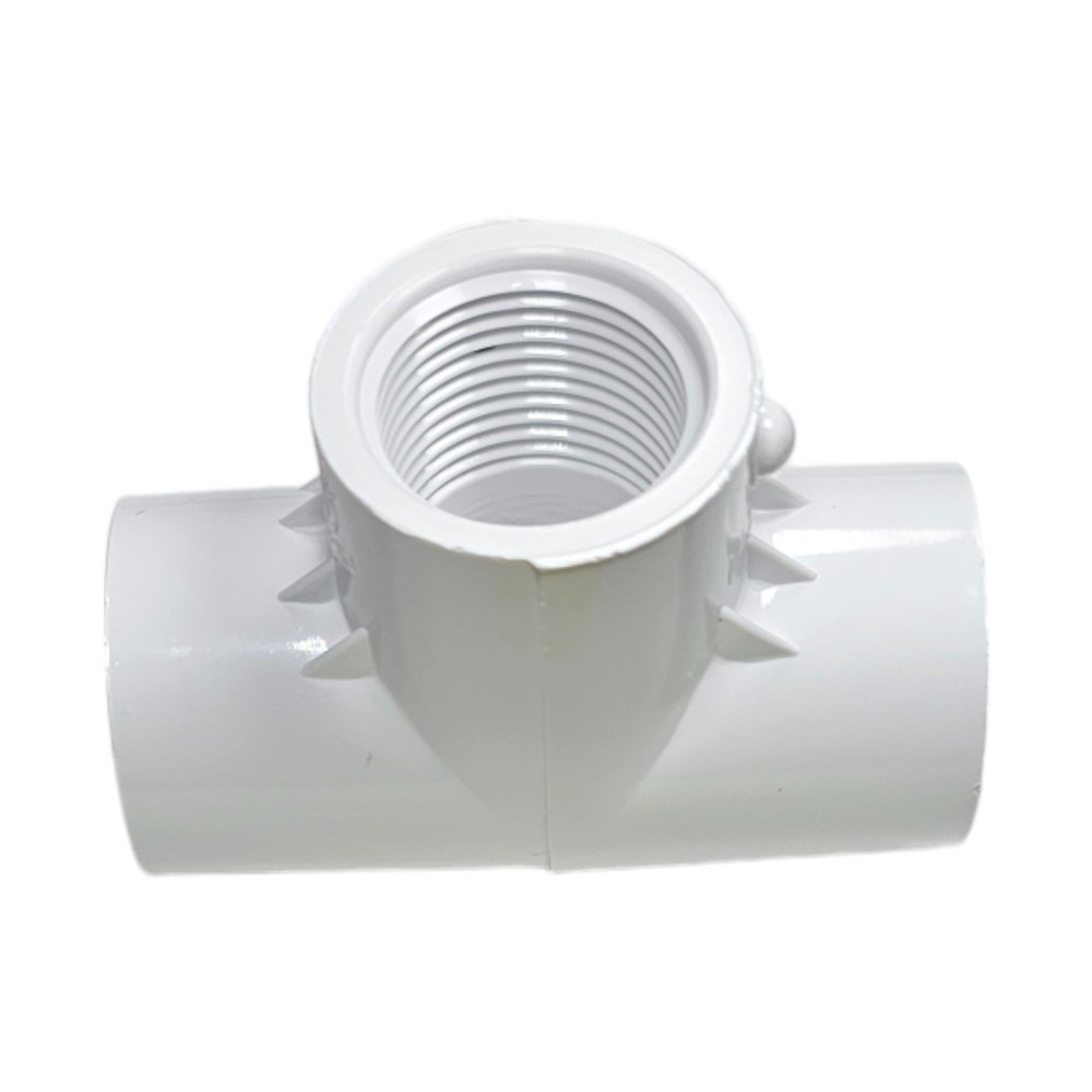 10 Pack PVC Combination Tee 1" x 3/4" Tee (SxSxT)