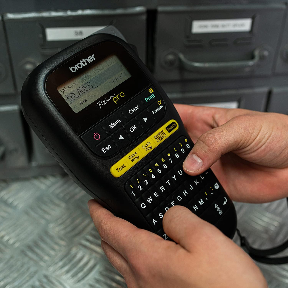 Genuine P-Touch PTH111 P-Touch Pro Label Maker