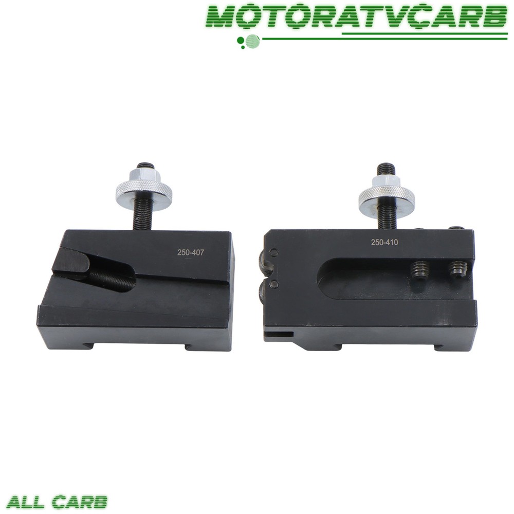 ALL-CARB 6× 250-444 CA Wedge Type Quick Change Tool Post Set for 14" - 20" Swing
