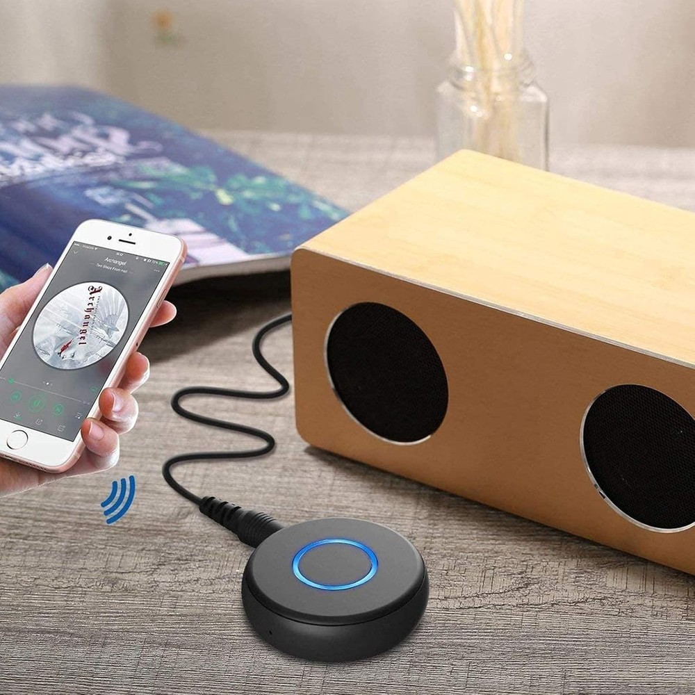 SONRU Bluetooth Aux Adapter for Car, Wireless Audio Receiver, Portable