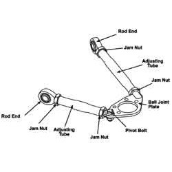 SPC 92054 Adjustable Upper Control Arm