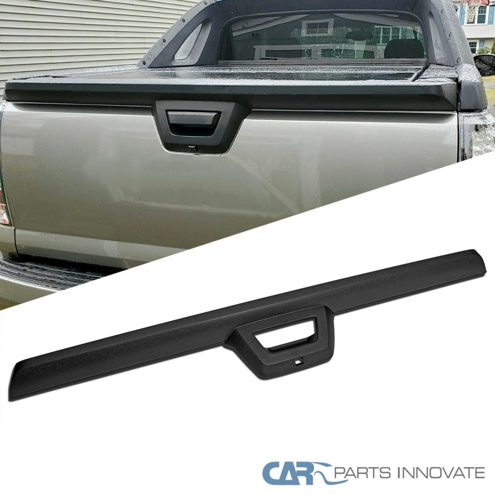 Tailgate Gate Molding Spoiler For 2007-2013 Chevy Avalanche With Camera Hole