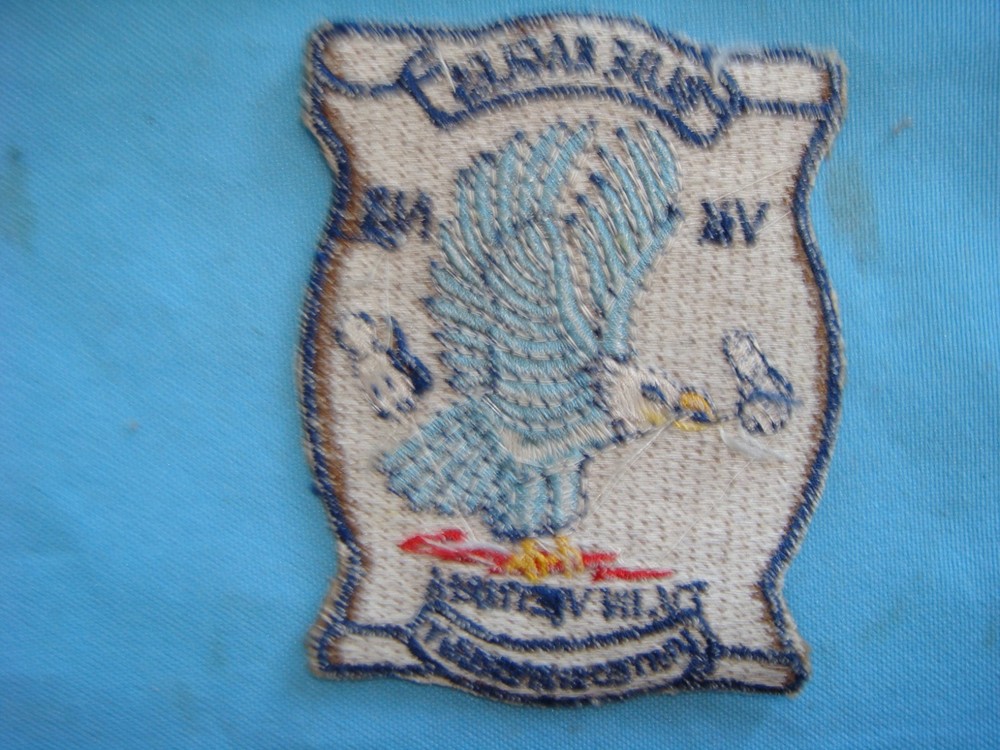 VIETNAM WAR CL PATCH , US NAVY VX N-8 BLUE EAGLES