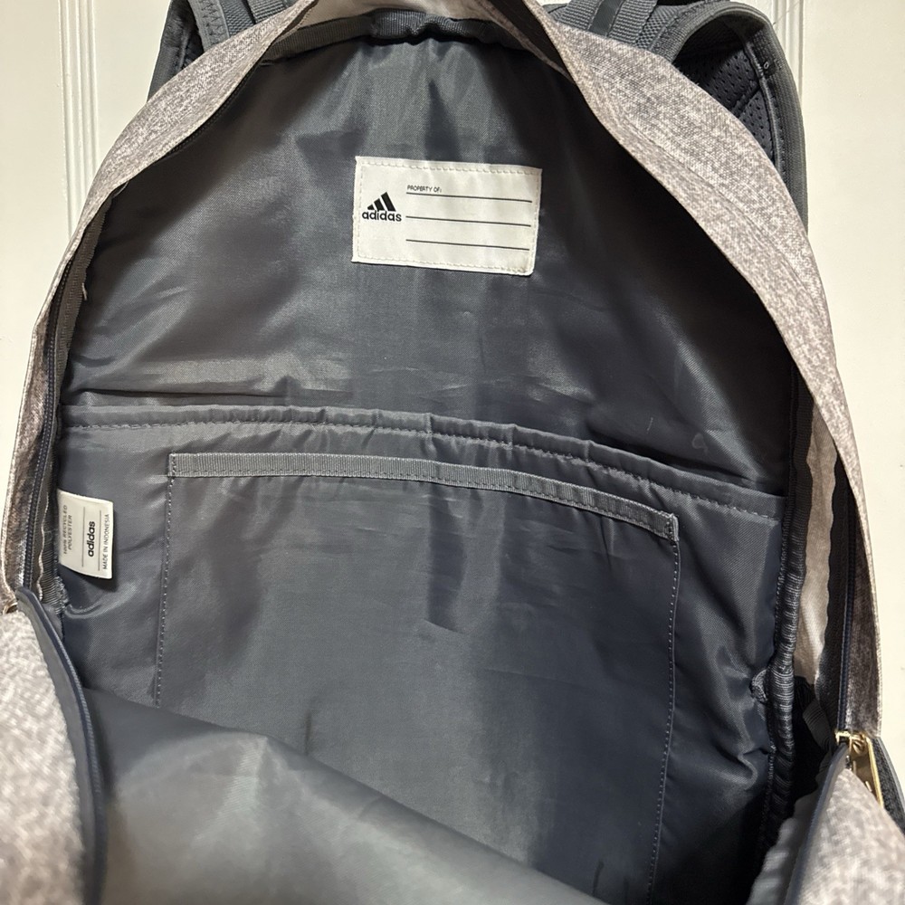 Adidas Backpack Charcoal Load Spring HUGE CAPACITY XL School Bag Pristine