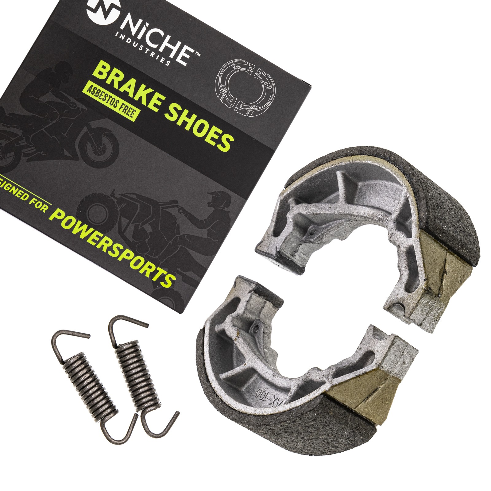 NICHE Brake Shoe Set for Kawasaki KLX110 KLX110L 41048-1141 41048-1083 Complete
