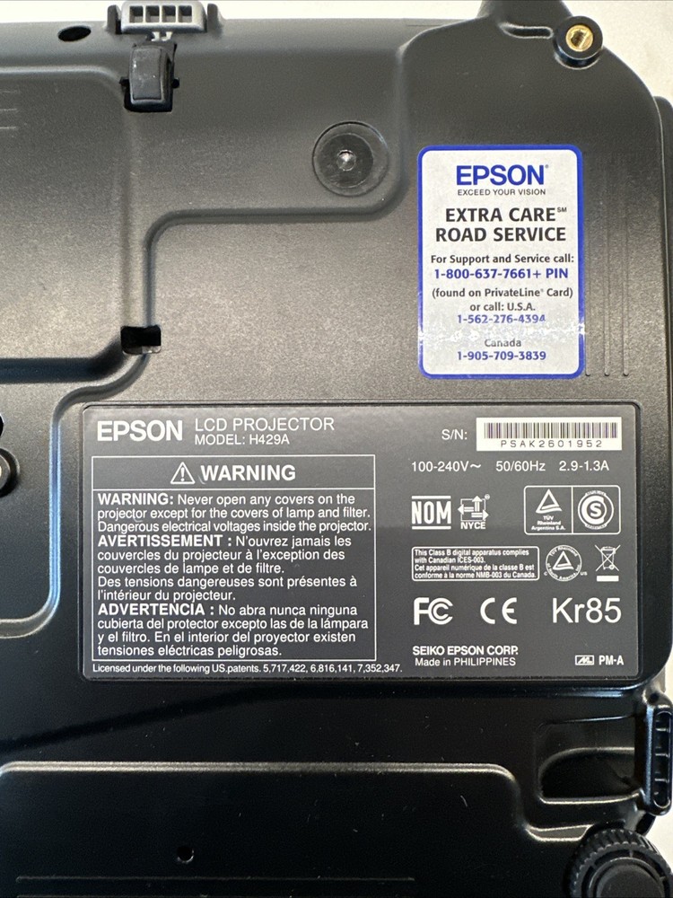 Epson EX5210 LCD Projector