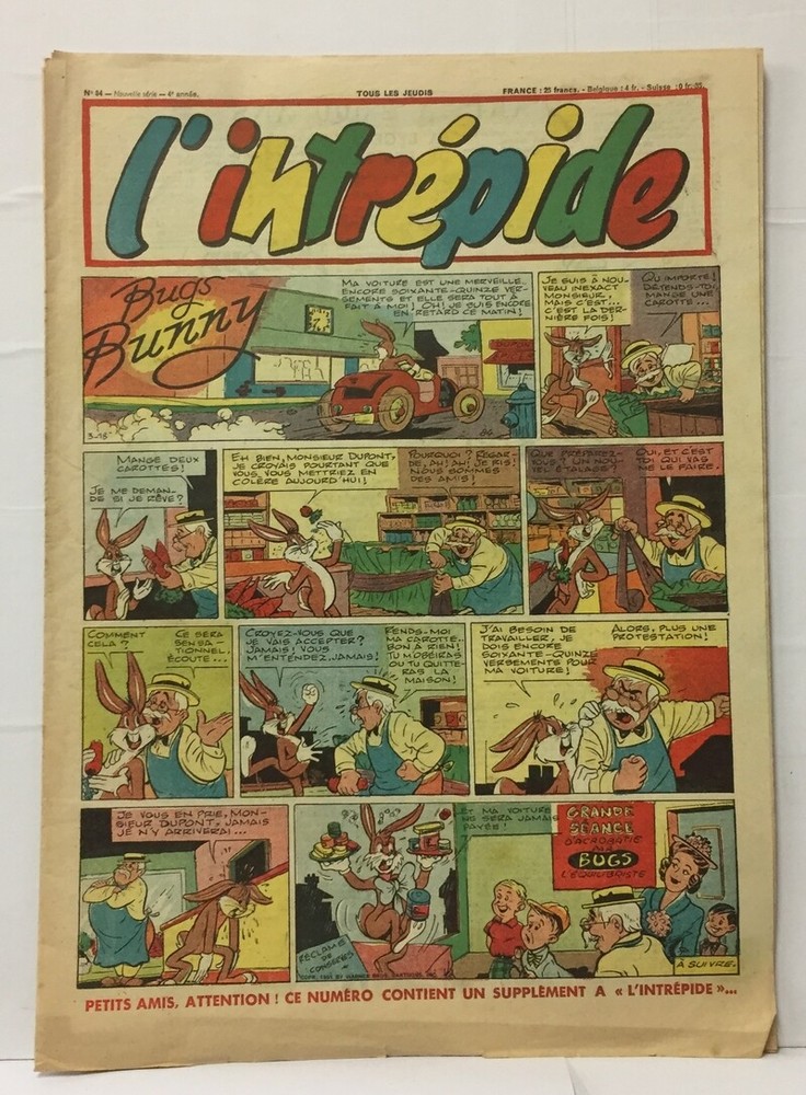 L’Intrepid Journal - Year 1951 - No 84