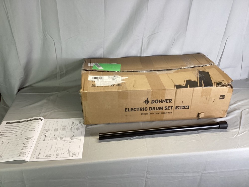 🥁 Donner DED-70 Electronic Drum Set - REPLACEMENT SUPPORT TUBE ONLY