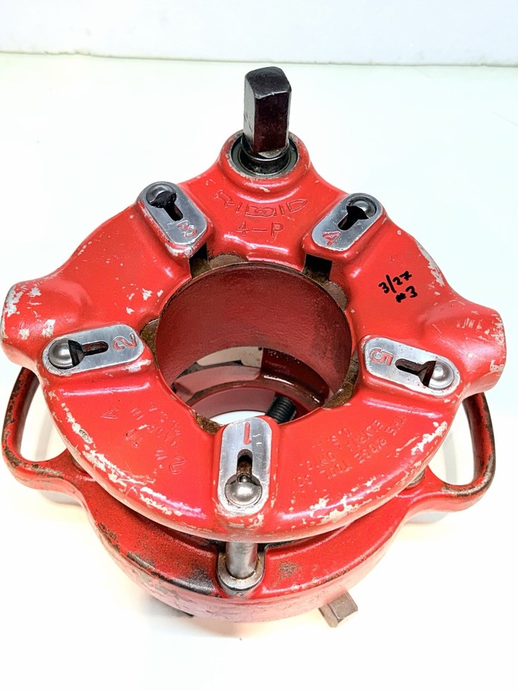RIDGID 4P POWER THREADING/ GEARED PIPE THREADER 2-1/2" - 4" #3