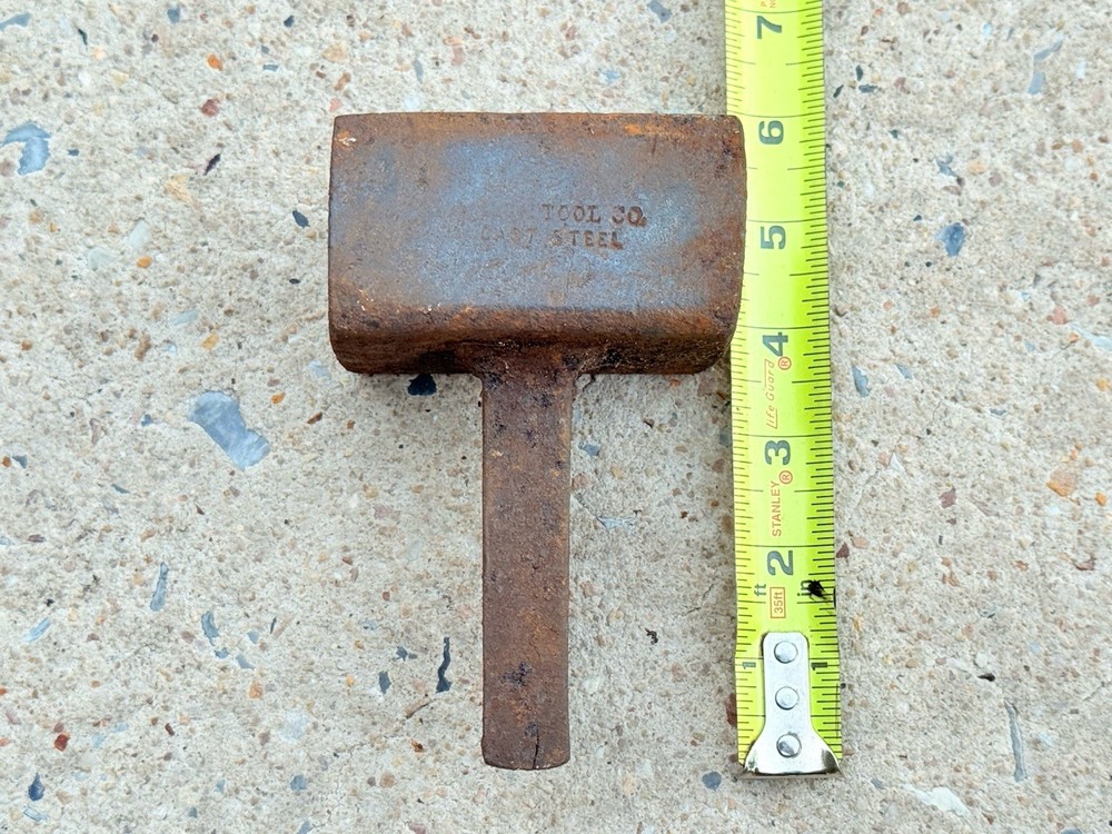 Vintage Anvil Hardy Blacksmith Bottom Swage Tool