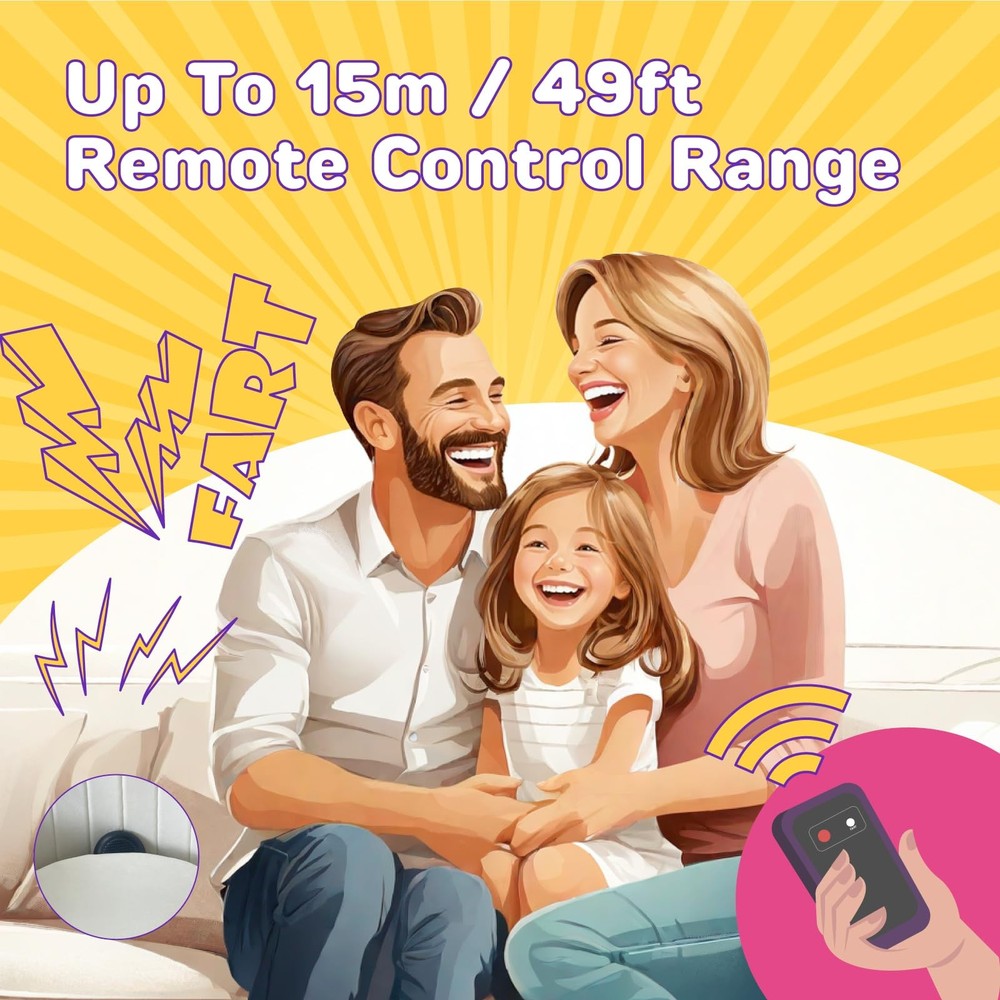 Fart Machine with Remote, Remote Controlled Fart Machine with Different Reali...