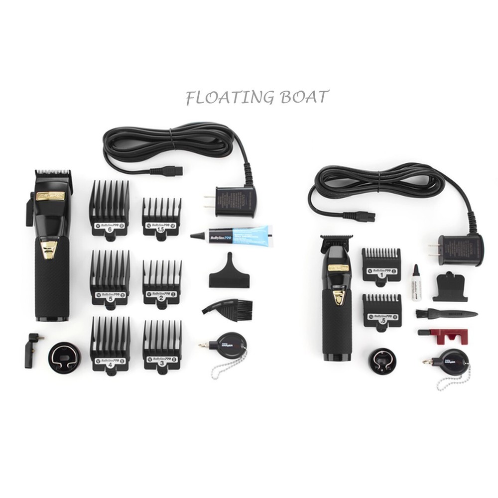 BaByliss PRO BLACK FX Boost+ Limited Edition Clipper&Trimmer Set Charging Base