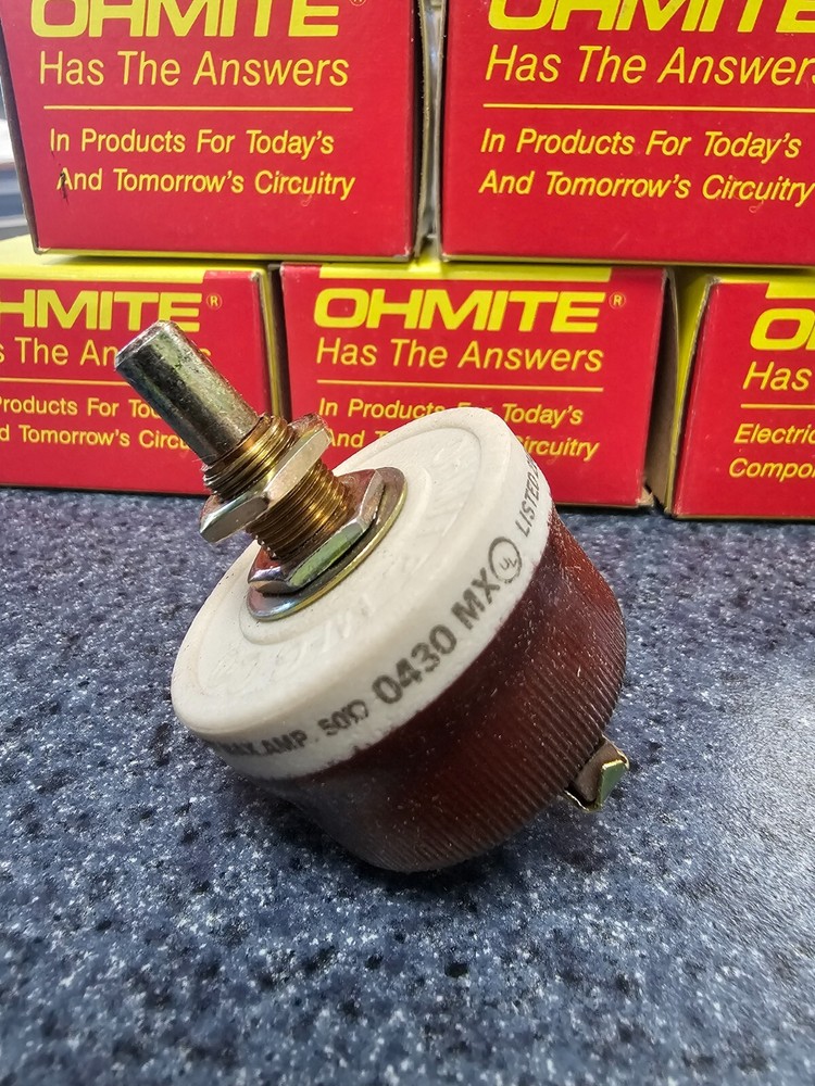 RHS50R Rheostat by OHMITE