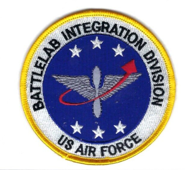 PATCH USAF BATTLELAB INTEGRATION DIVISION WASHINGTON DC   PG 8