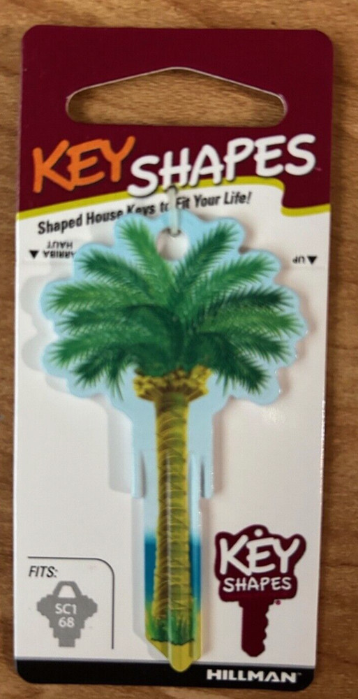 HILLMAN #68 Palm Tree Shaped Key Blank