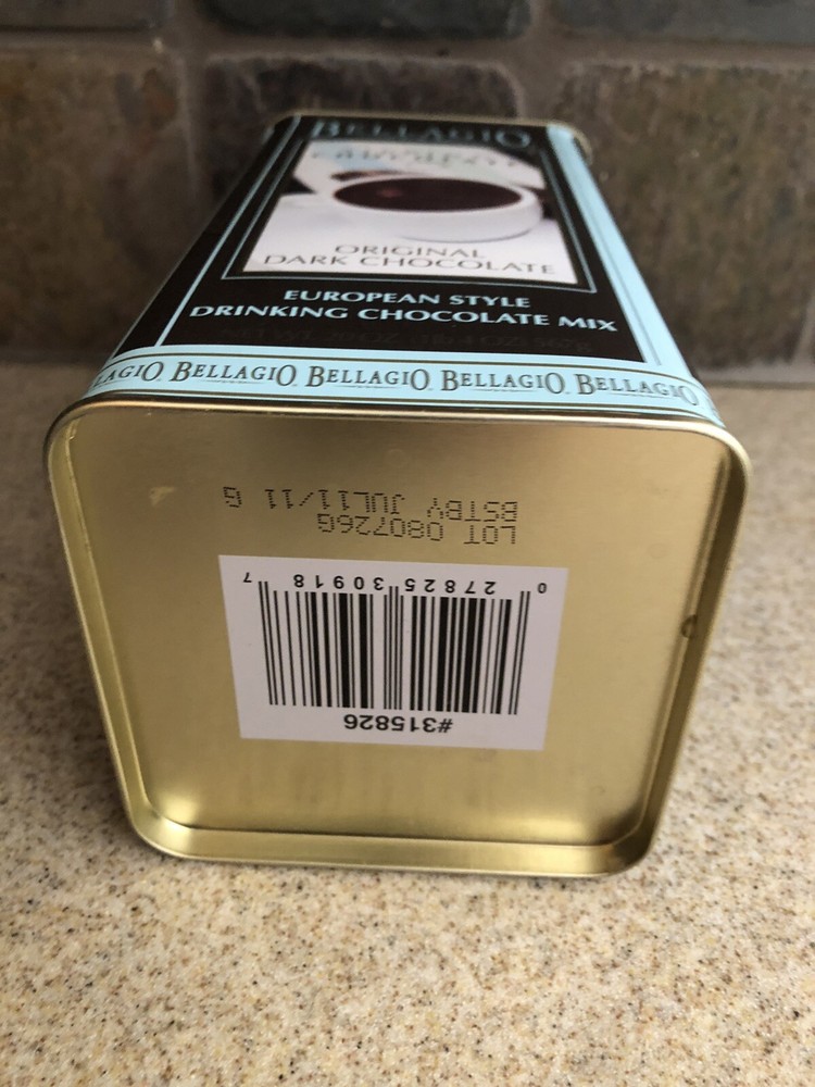 Bellagio Sipping Chocolate Tin