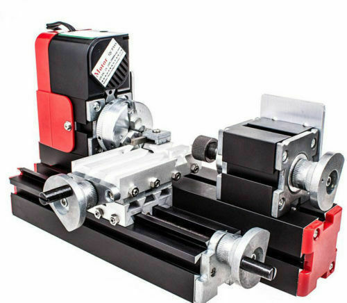 Mini Multifunction Miniature Metal Motorized Lathe Machine DIY Tool 20000rev/min