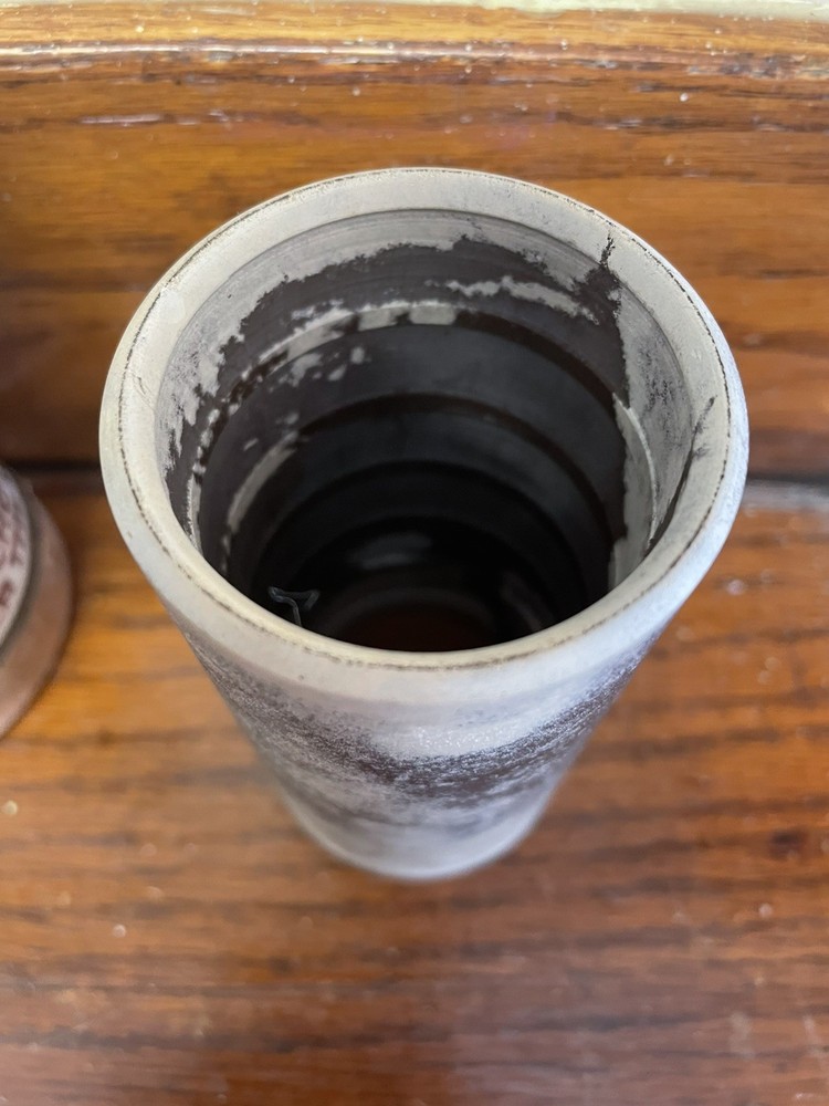 Edison Brown Wax Cylinder Record
