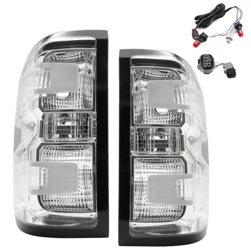Tail Light Assembly Compatible with 2014-2018 Chevy Silverado 1500/2019