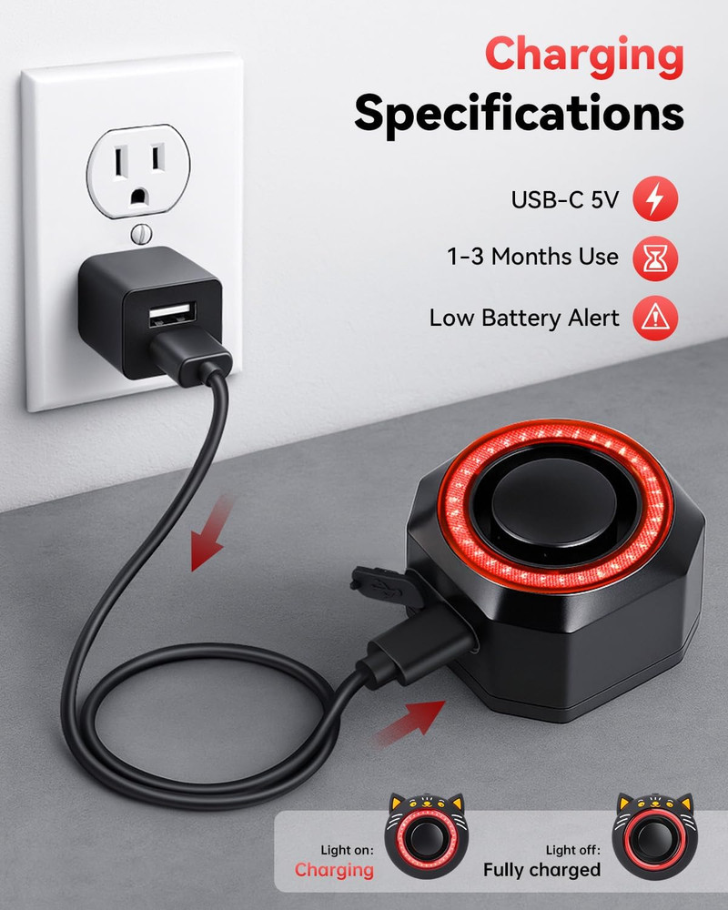 120Db Car Alarm System Motion Sensor Sound Security Anti-Theft Device Wireless