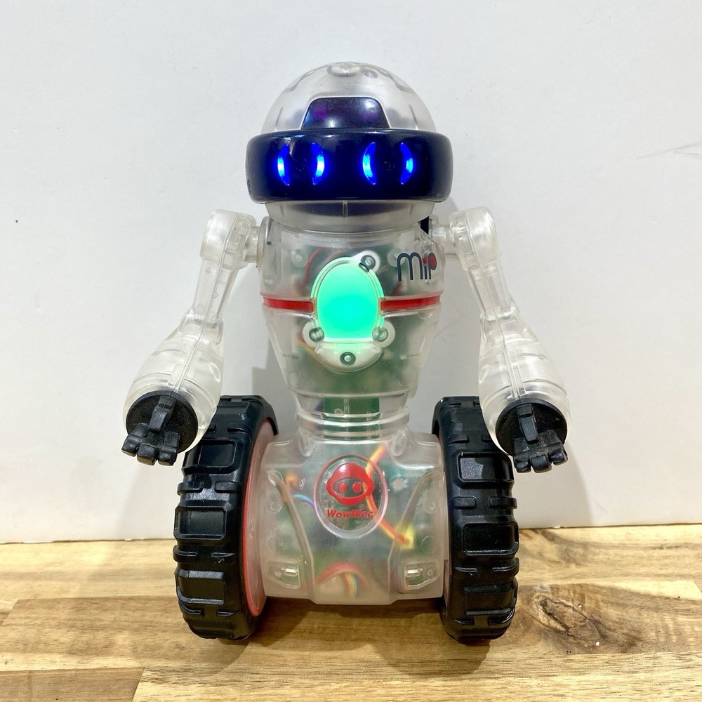 WowWee Coder MiP Clear, STEM Toy Robot Transparent (Please Read Description)