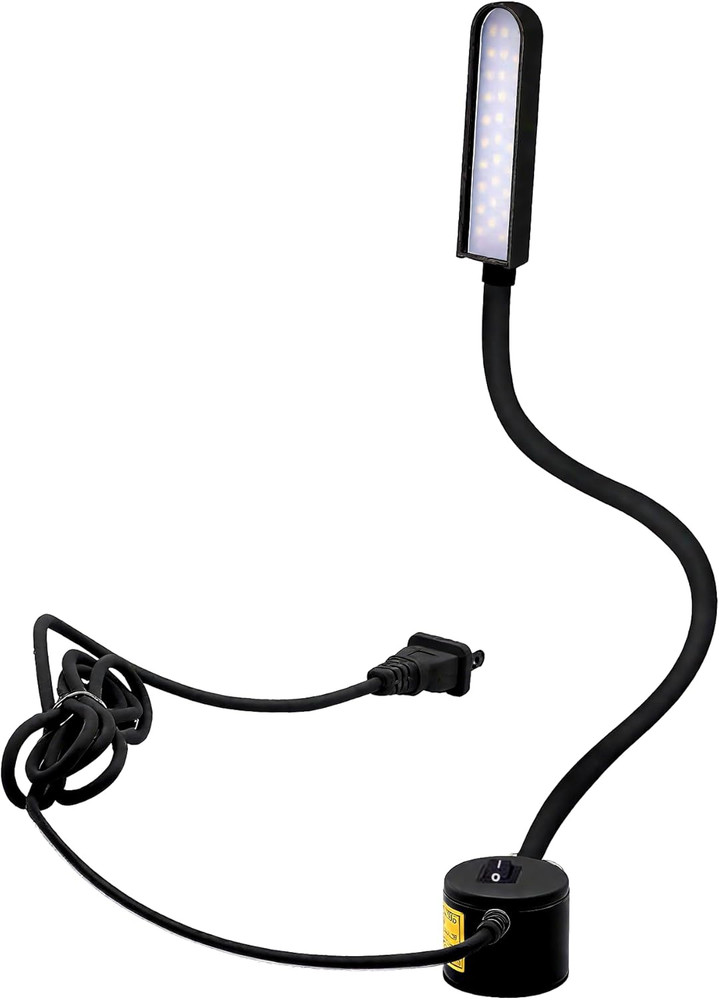 LED Sewing Machine Light, 30 LED Magnetic Mount Drill Press Light with Flexible