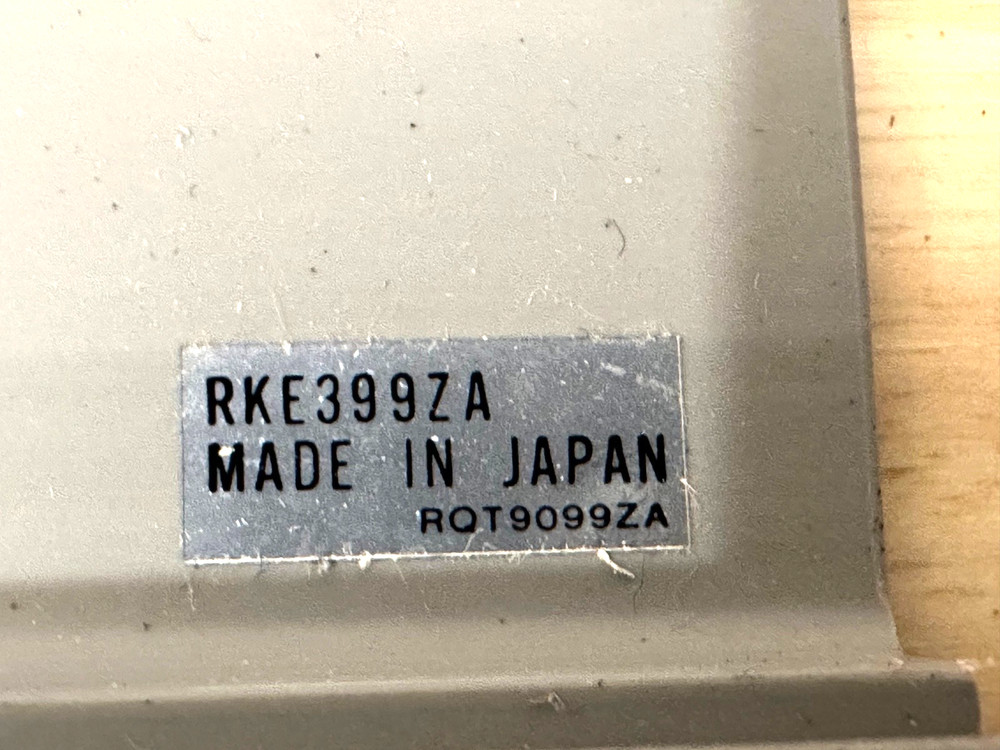 Panasonic RL-H1400 HHC Computer and Printer w/Case Vintage Untested AS IS