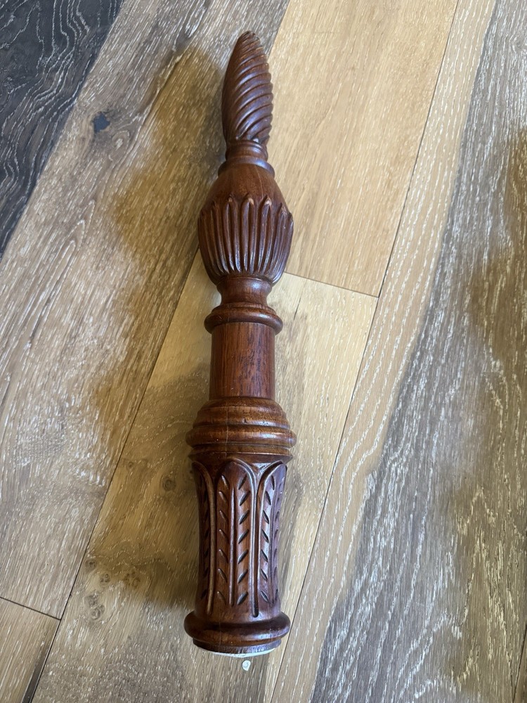 Pair of Vintage Pillars Solid Wood