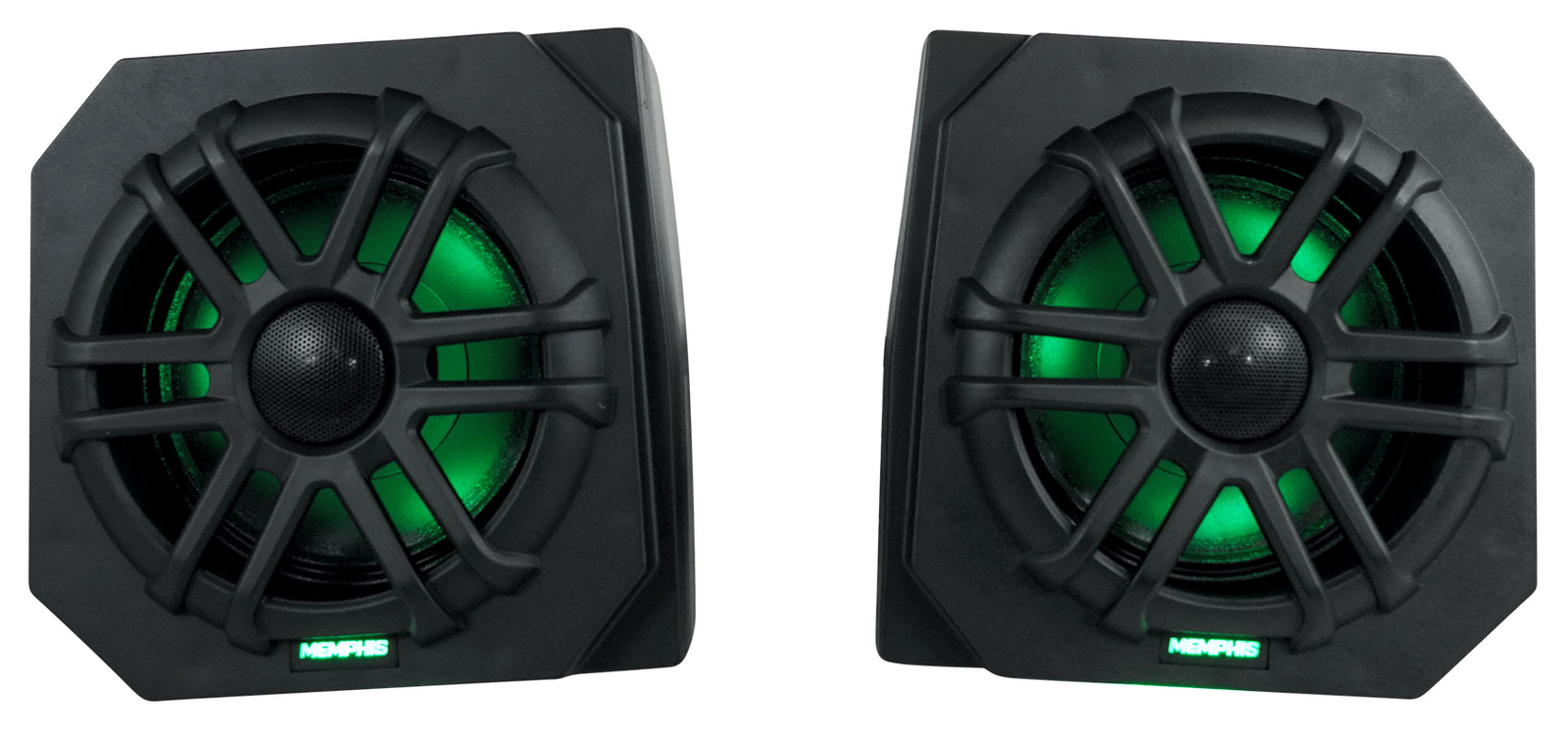 Pair Memphis Audio RNGR65FE 75w Speaker Pods For 2013-17 Polaris Ranger XP900