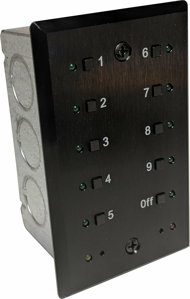 Doug Fleenor Designs PRE10-A 10-Button Wall Mounted DMX Controller
