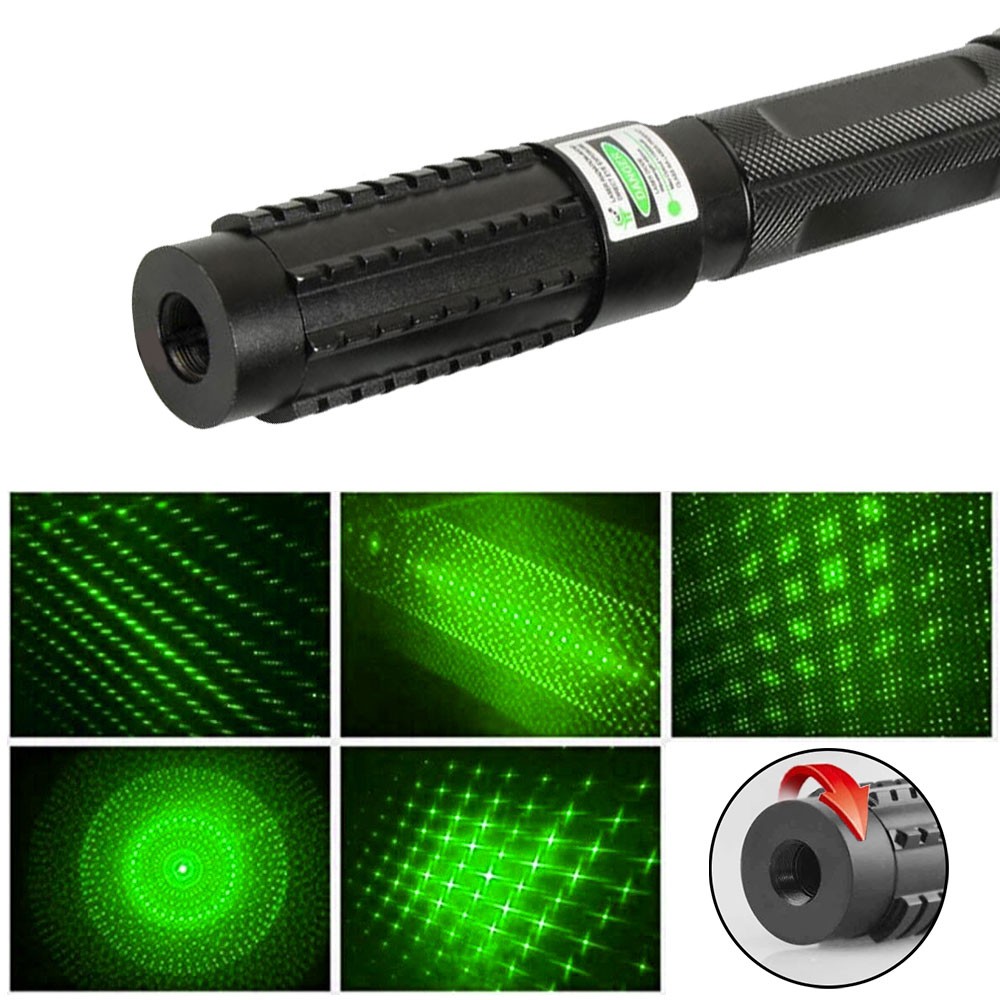 Adjustable 532nm Green Bright Laser Pointer Visible Dot Light