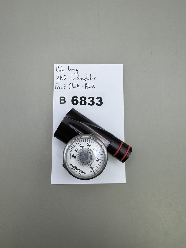 Bob Long Intimidator Front Block Black