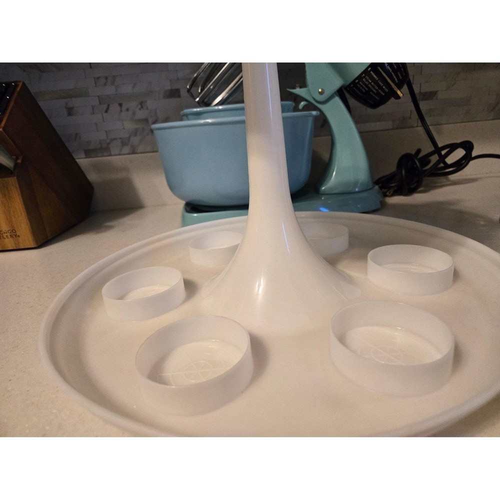 Tupperware Drink Cup Carousel Caddy Server MCM