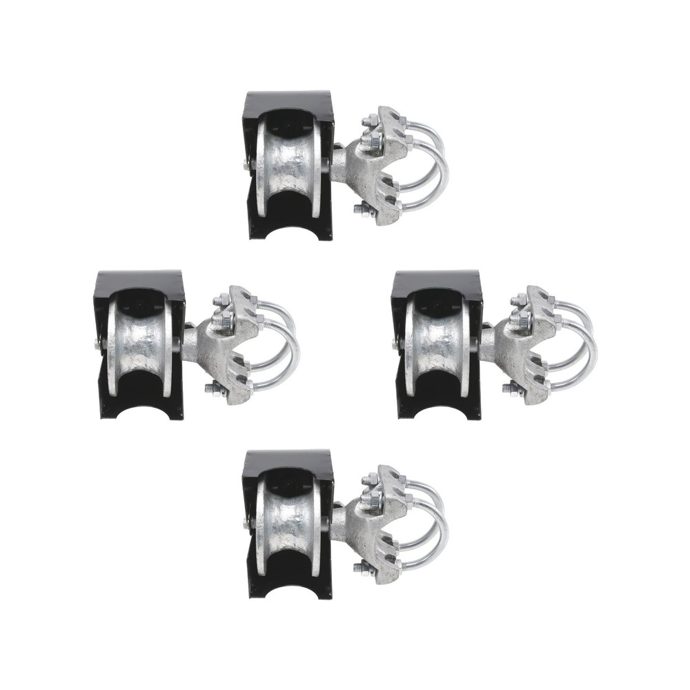 Rolling Cantilever Slide Gate Mini Roller Hardware Set, For 2-3/8" post, 1-5/...