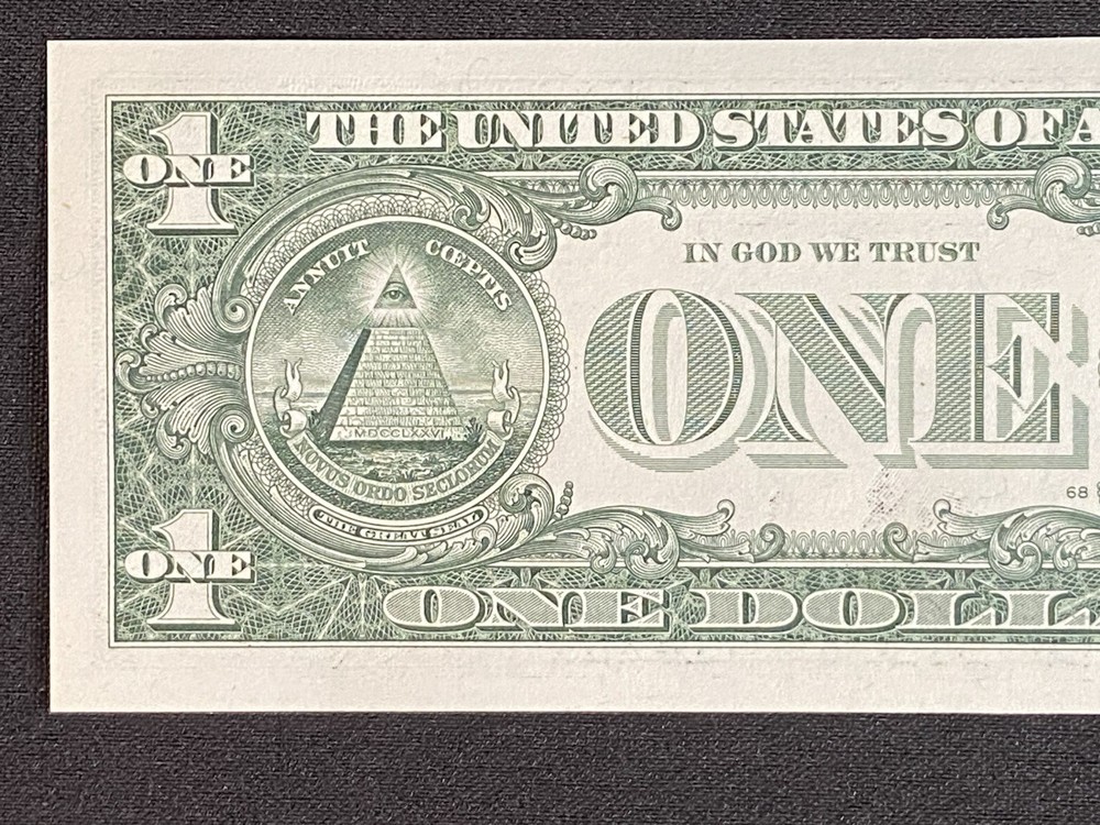 2021 - $1 - Binary Ink Transfer K94944994 - UNC