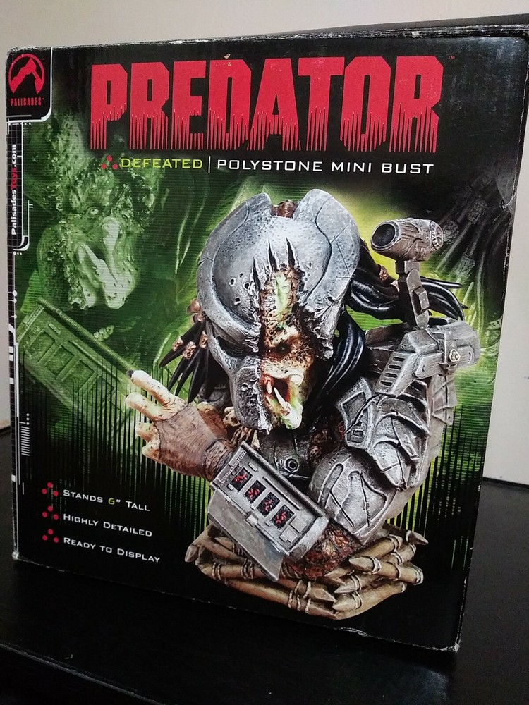 Predator Defeated Polystone Mini Bust Low #281/4000 Palisades NIB
