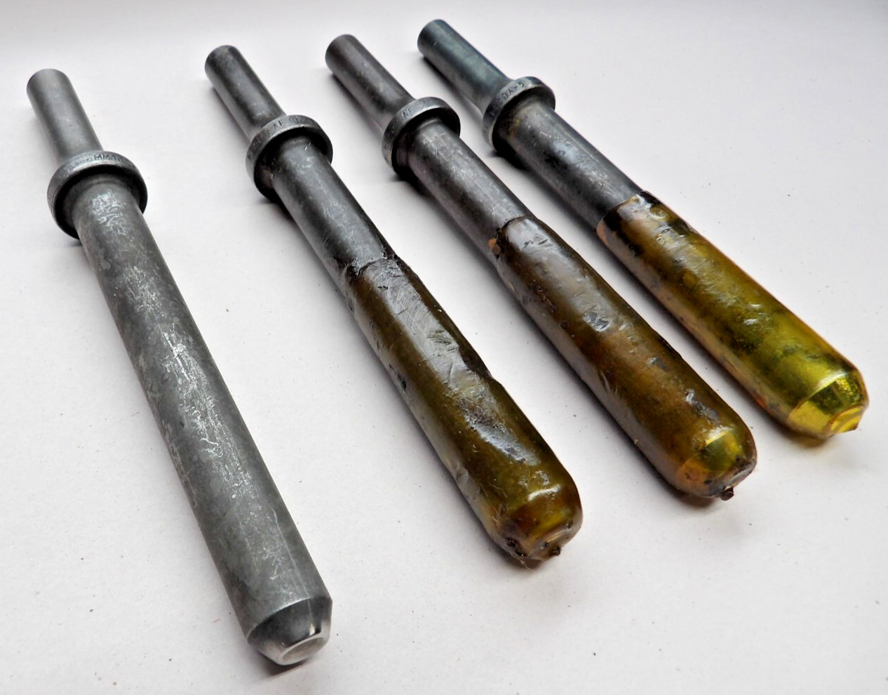 4 New ATI 1/8" X 5.5" Long Straight Rivet Set Lot Aircraft Tool