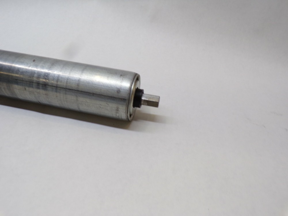 UNKNOWN BRAND CONVEYOR ROLLER, 21-1/2" BETWEEN FRAME, 1.9" DIAMETER, 3/8" HEX