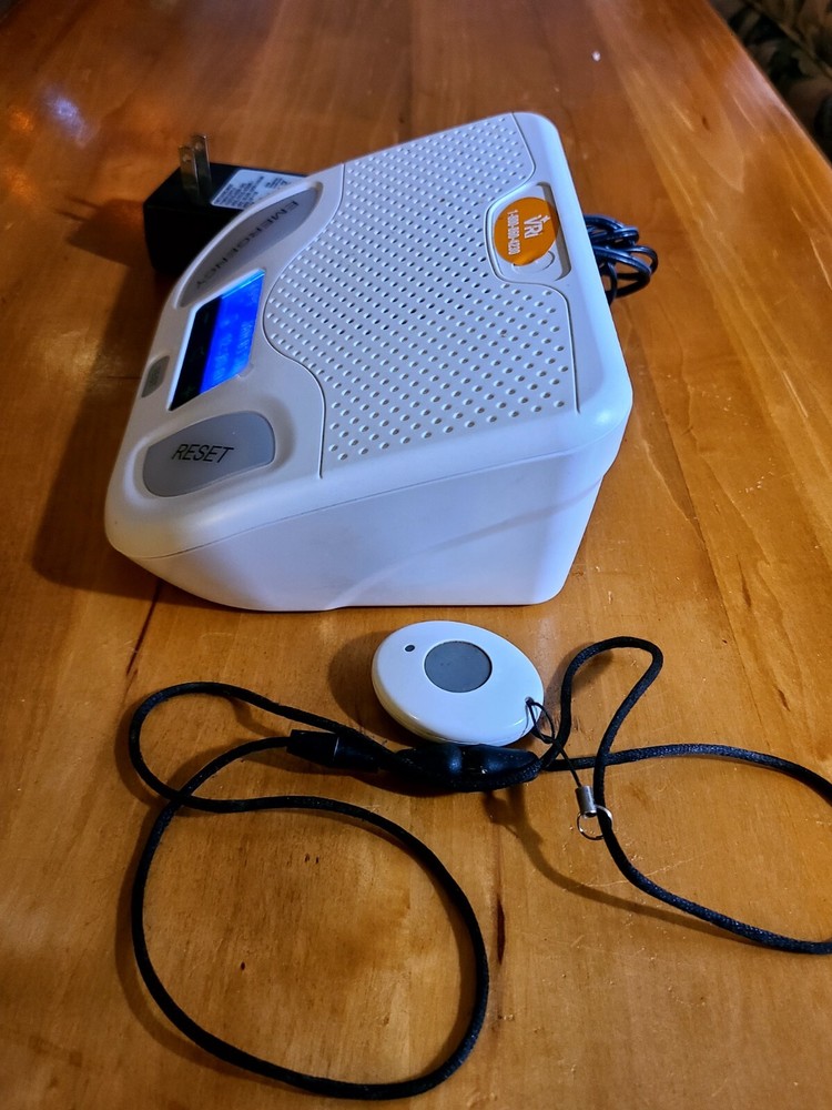MobileHelp Emergency System Base Station w/ Power Adapter CBS2-01 Tested/Working