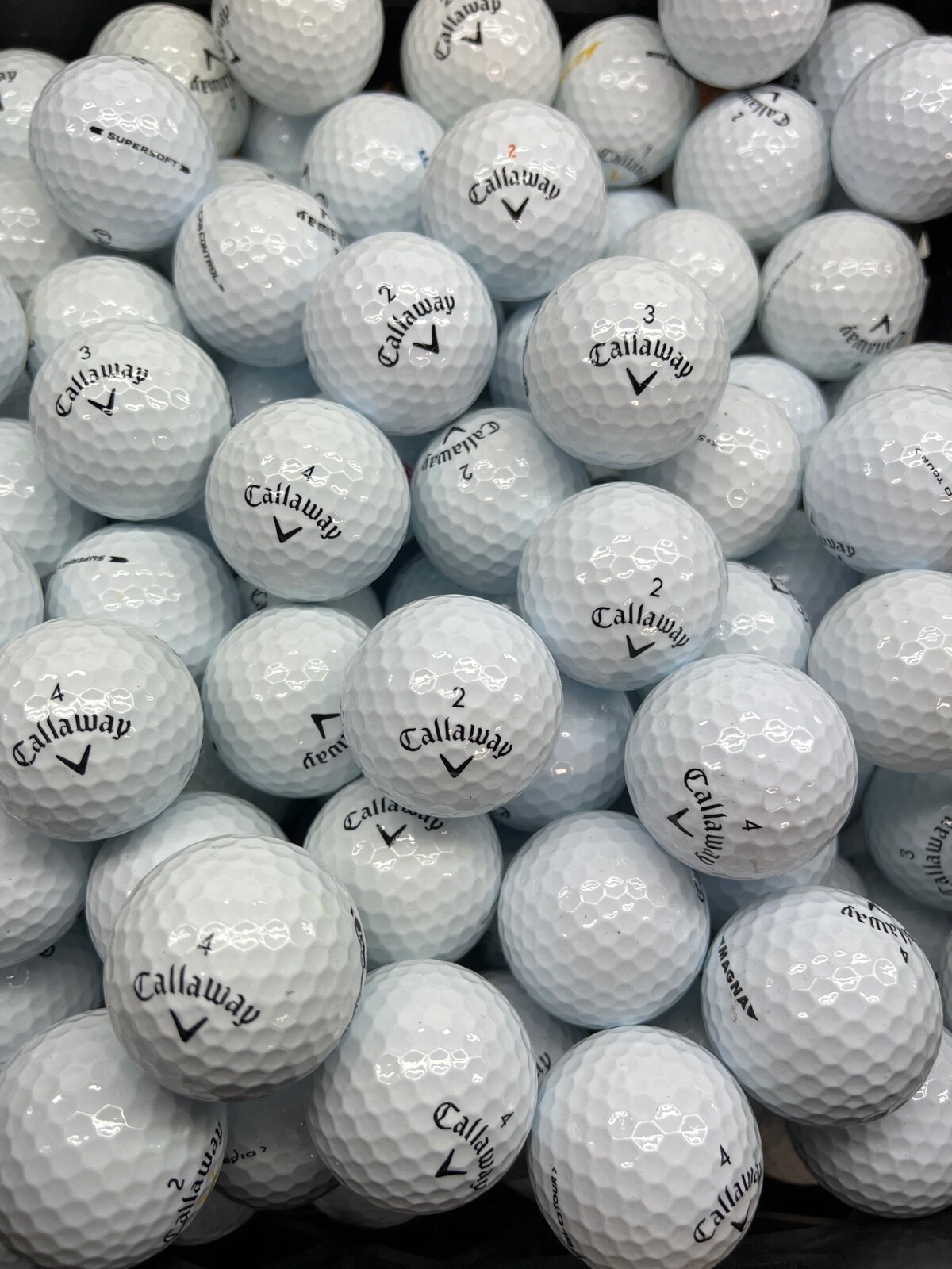 AAA - AAAAA Mint Condition Used Golf Balls Assorted Brands