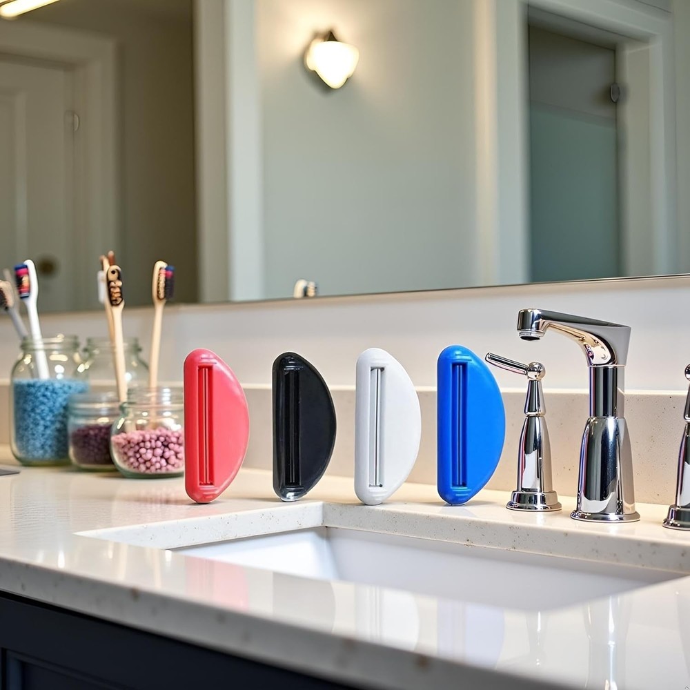 3pc Random Multicolour Toothpaste Squeezer, Toothpaste Tube Squeezer Dispenser