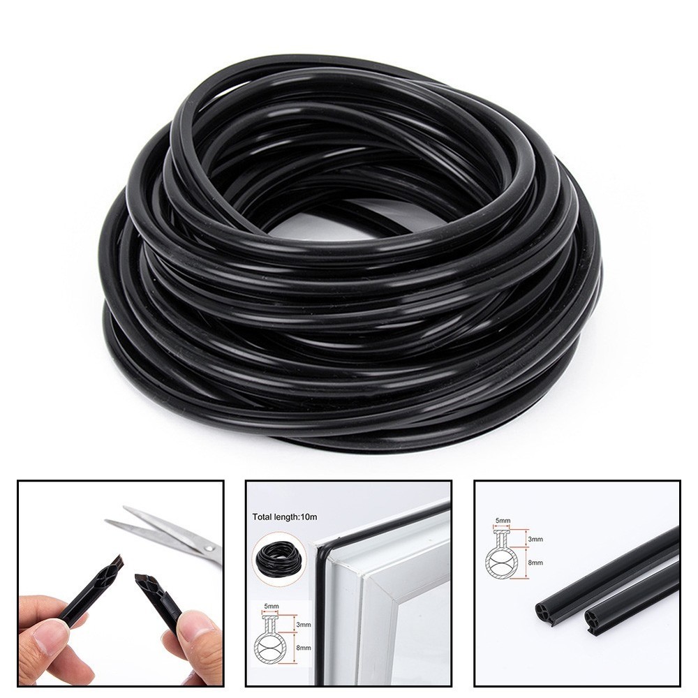 O Shape Sealing Strip 10m for Effective Windproof and For soundproof Solutions