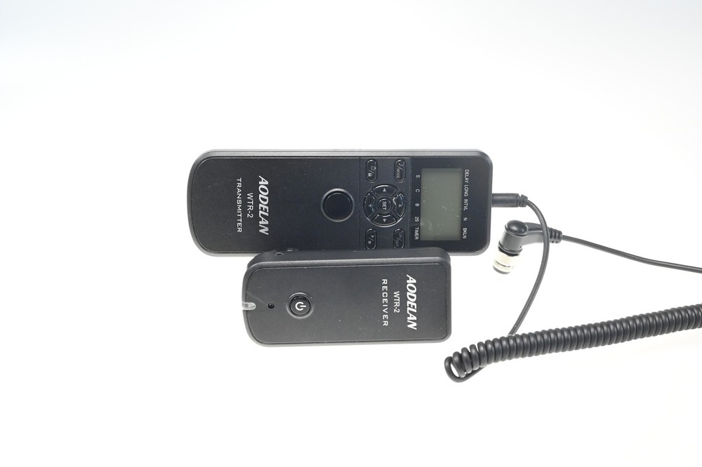Aodelan WTR-2 Transmitter & Receiver Wireless Shutter Release Set #G481