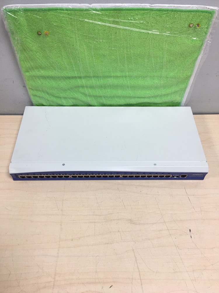 Adtran NetVanta 1224STR Managed Switch, 1200520L1 NO RACK EARS (TESTED)